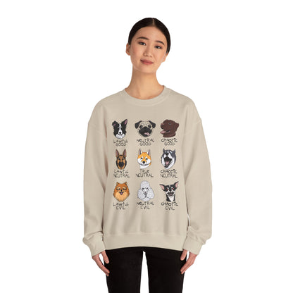 DnD Dog Alignments Unisex Sweatshirt