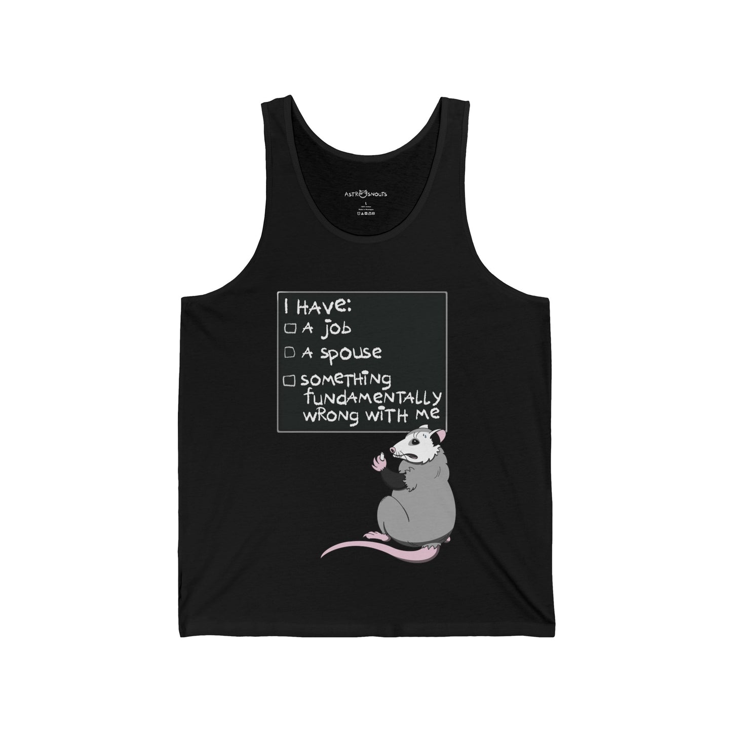 Tick The Box Unisex Tanktop