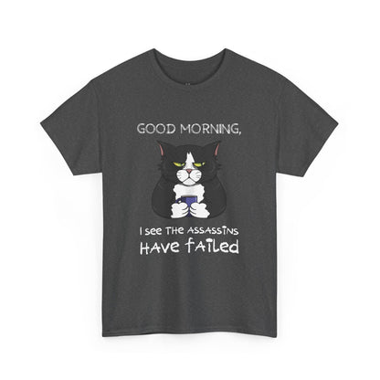 Good Morning Unisex Heavy Cotton Tee