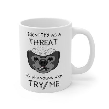 The Threat White Mug