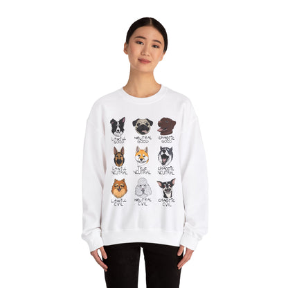 DnD Dog Alignments Unisex Sweatshirt