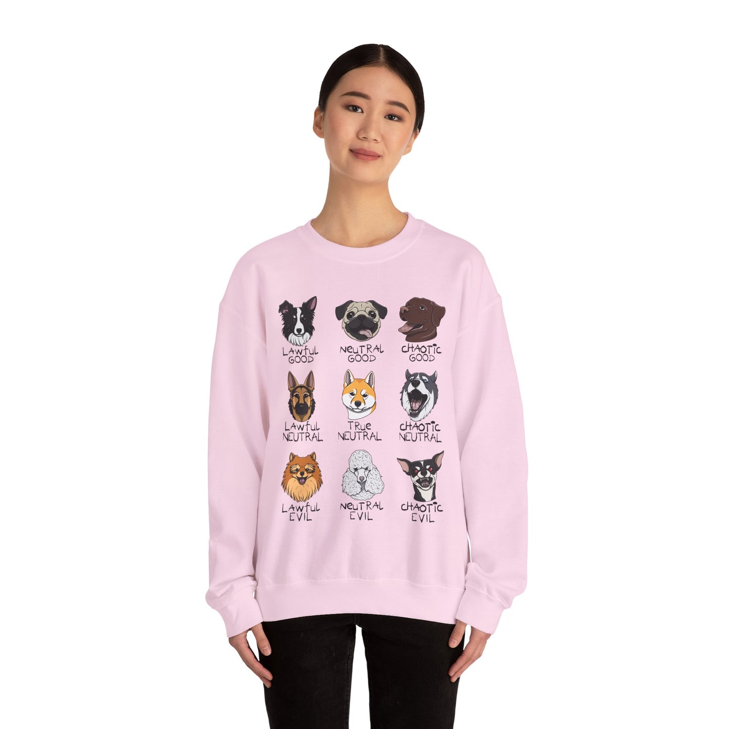 DnD Dog Alignments Unisex Sweatshirt