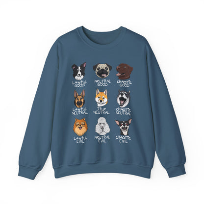 DnD Dog Alignments Unisex Sweatshirt