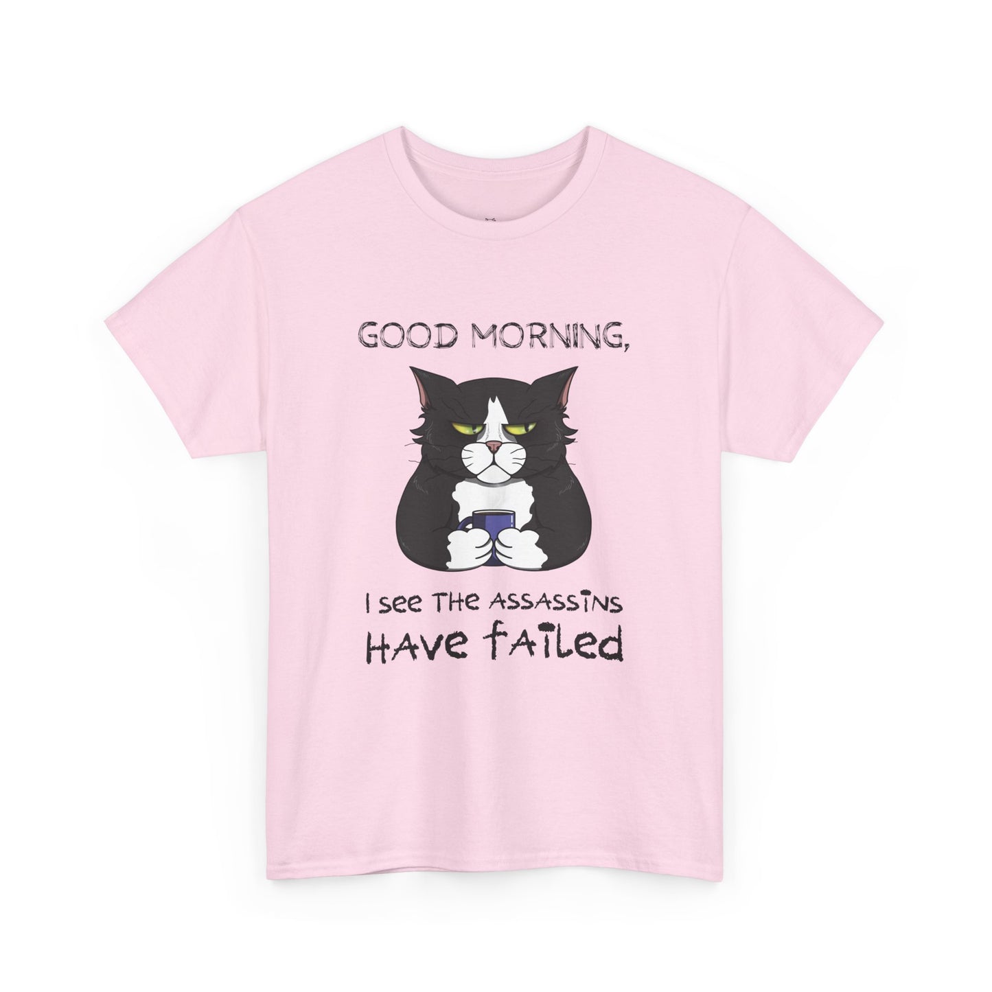 Good Morning Unisex Heavy Cotton Tee