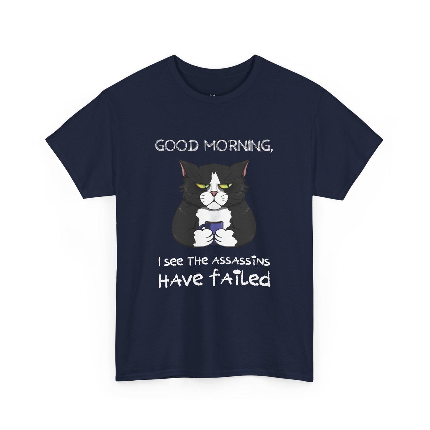 Good Morning Unisex Heavy Cotton Tee