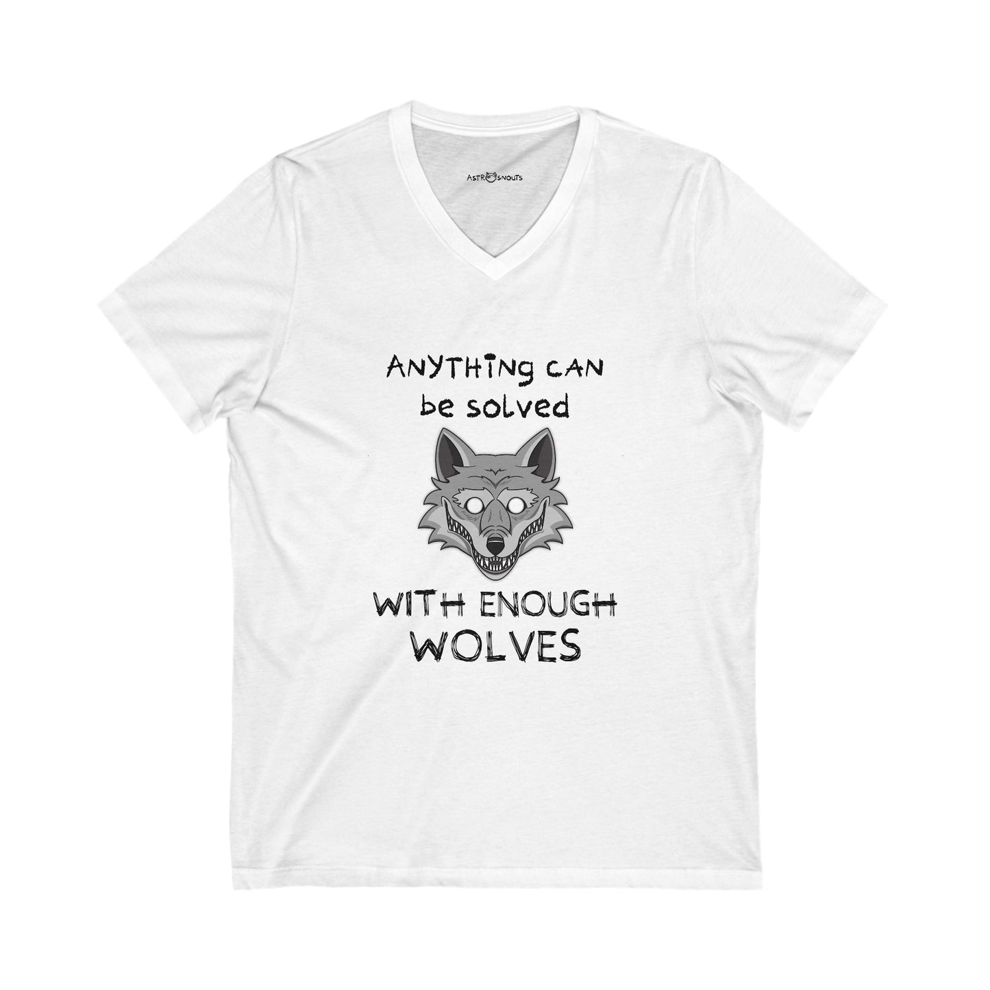 The Wolves Unisex V-Neck T-shirt