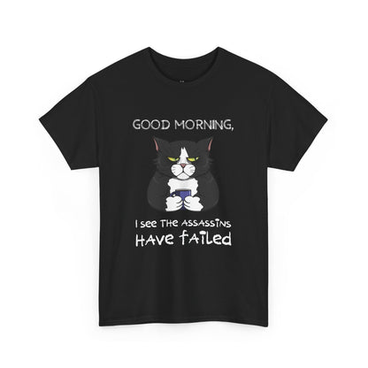 Good Morning Unisex Heavy Cotton Tee