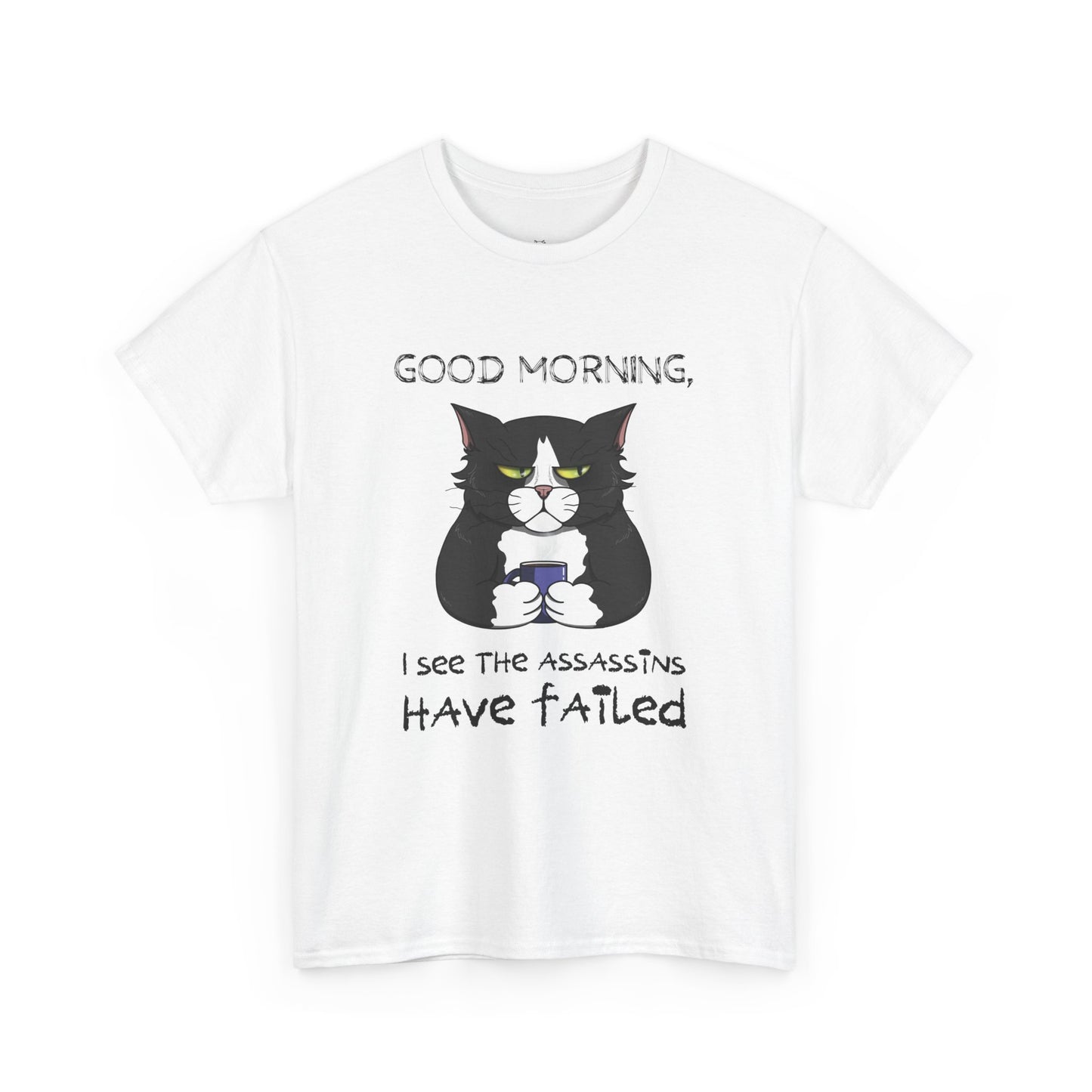 Good Morning Unisex Heavy Cotton Tee