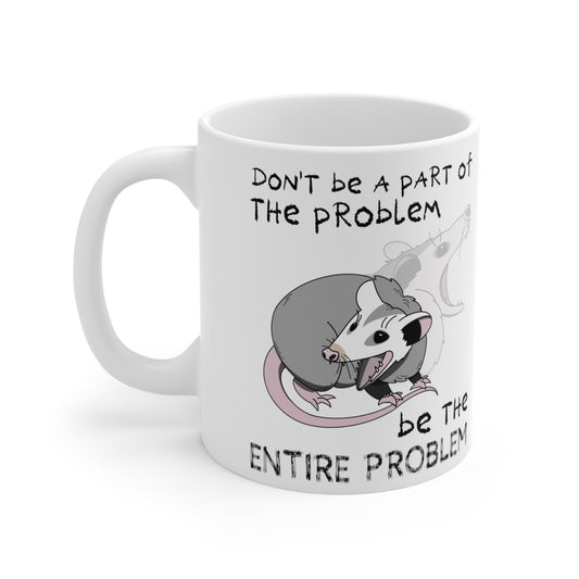 The Problem White Mug