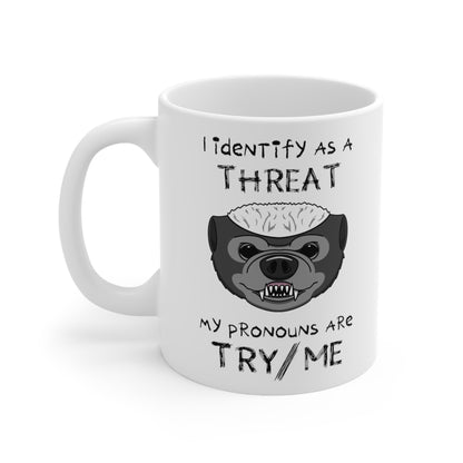 The Threat White Mug