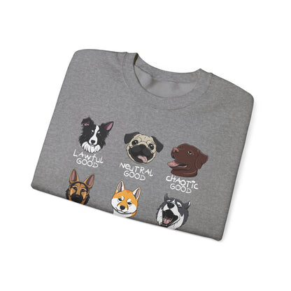 DnD Dog Alignments Unisex Sweatshirt