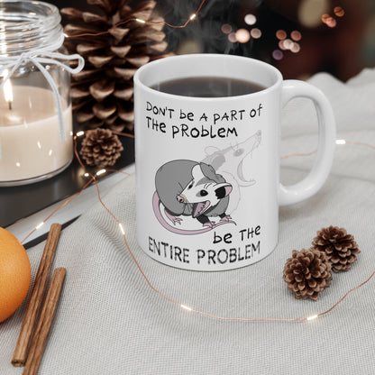 The Problem White Mug